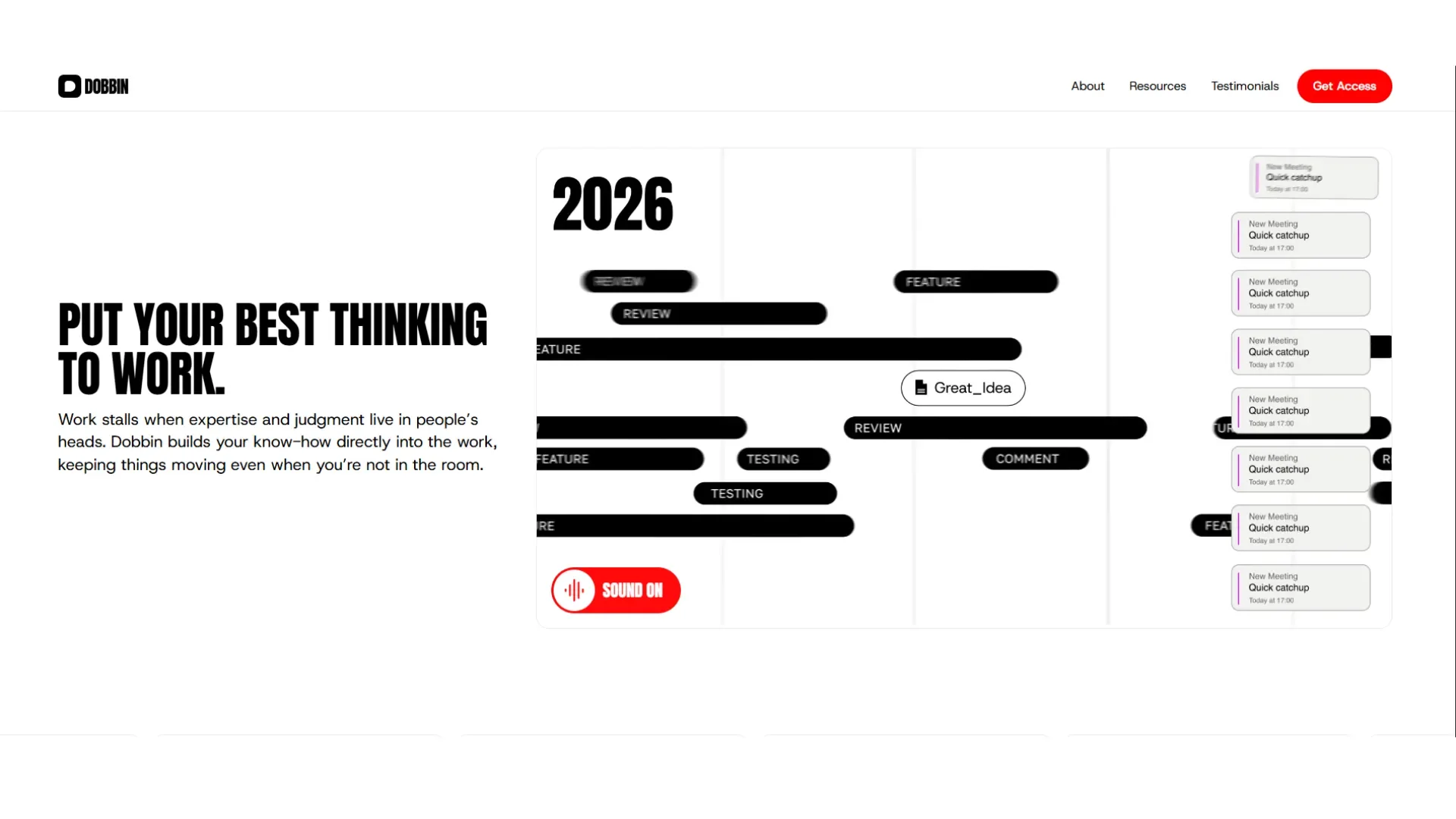 Dobbin: Softlandia helped build a scalable AI business, resolving architecture debates and accelerating product speed.